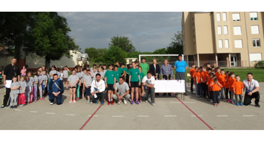 Drugi dan Dečije olimpijade u Šimanovcima